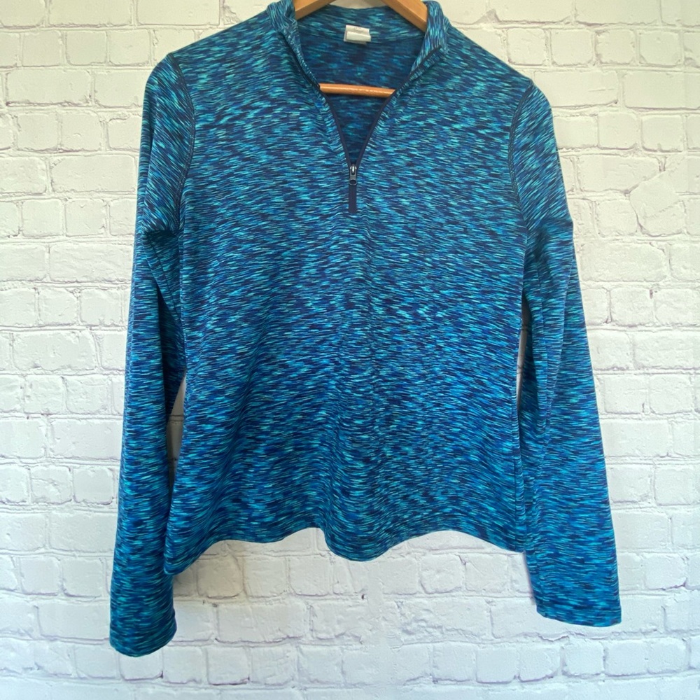 Girls pullover half zip long sleeve shirt 14/16